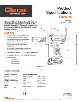 CellCore - Cordless Electric - Pistol