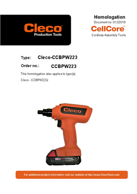 CellCore - Cordless Electric - Pistol