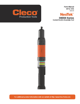 NeoTek - 30 and 50 Series Corded Electric - Transducer Control - Inline (.9-84Nm)