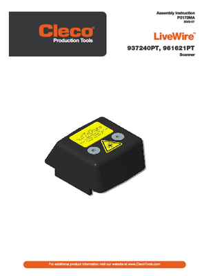 Barcode Scanner for Platform & LiveWire 2 Tools