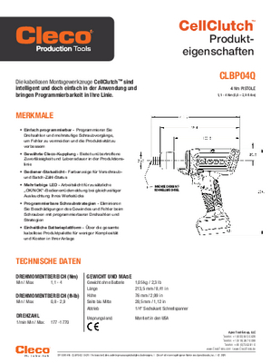 CellClutch - Cordless Electric - Right Angle