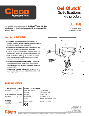 CellClutch - Cordless Electric - Right Angle