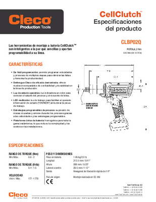 CellClutch - Cordless Electric - Right Angle