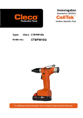 CellTek - Cordless Electric - Pistol