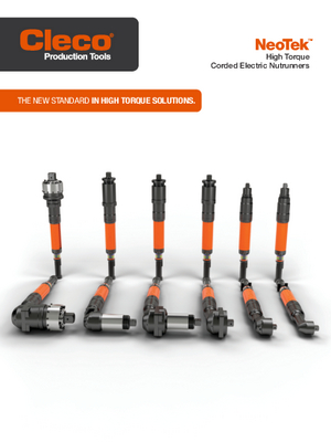 NeoTek - 30 and 50 Series - Corded Electric - Transducer Control - Right Angle (1.3-205 Nm)