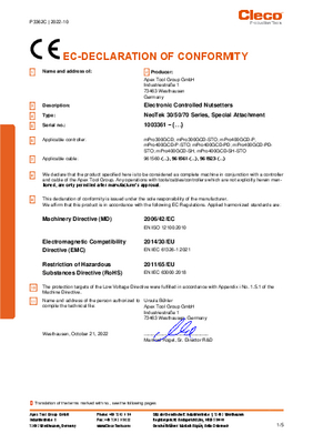 NeoTek - 30 and 50 Series - Corded Electric - Transducer Control - Right Angle (1.3-205 Nm)