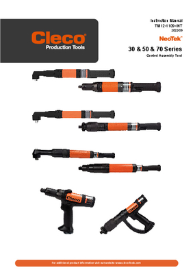 NeoTek - 30 and 50 Series - Corded Electric - Transducer Control - Right Angle (1.3-205 Nm)