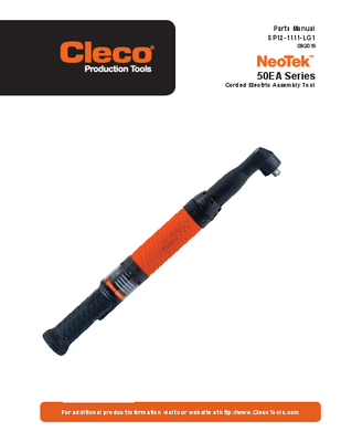 NeoTek - 30 and 50 Series - Corded Electric - Transducer Control - Right Angle (1.3-205 Nm)
