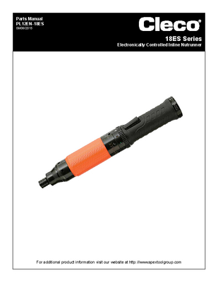 18 Series - Corded Electric - Transducer Control - Inline (2-31 Nm)
