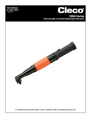 18 Series - Corded Electric - Transducer Control - Right Angle (2-28 Nm)