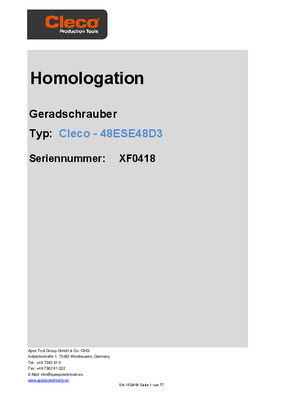 48 Series - Corded Electric - Transducer Control - Inline (3-150 Nm)