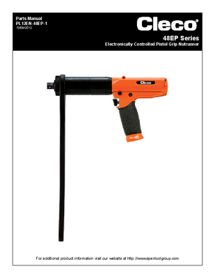 48 Series - Corded Electric - Transducer Control - Pistol (3-1000 Nm)