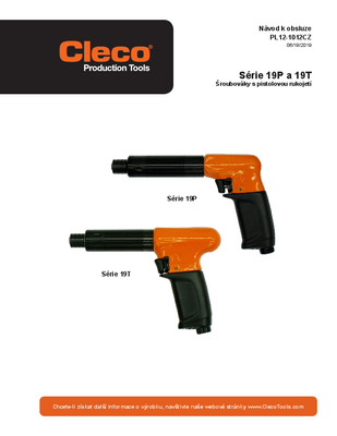 19 Series - Pistol Grip - "P" Handle - Trigger Start