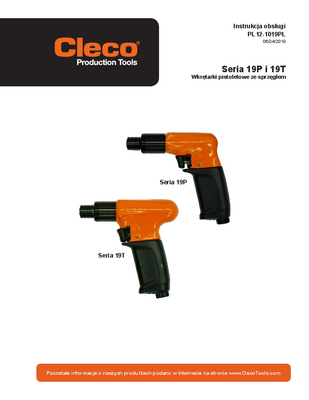 19 Series - Pistol Grip - "P" Handle - Trigger Start