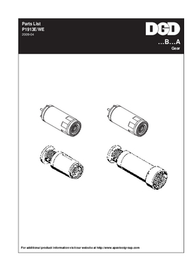 Conventional Spindle – BD/BDU Size 1 – Straight Drive