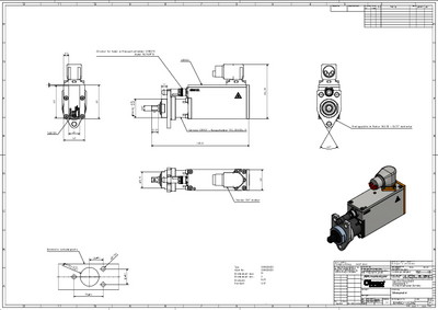 Conventional Fixtured Spindle - Mini - Straight