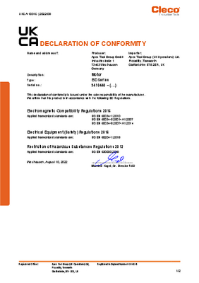 Conventional Spindle – BD/BDU Size 1 - Offset Drive