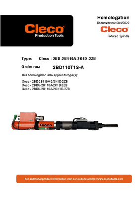 Conventional Spindle – BD/BDU Size 2 - Straight Drive