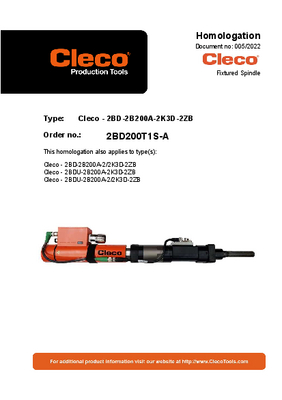 Conventional Spindle – BD/BDU Size 2 - Straight Drive