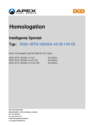 Intelligent Spindle - BTS Size 1-4 (2-1600 Nm) - Straight Drive - Single Torque Transducer - Angle Encoder