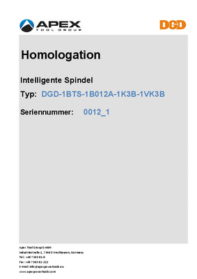 Intelligent Spindle - BTS Size 1-4 (2-1600 Nm) - Straight Drive - Single Torque Transducer - Angle Encoder