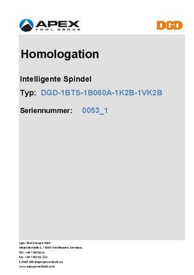 Intelligent Spindle - BTS Size 1-4 (2-1600 Nm) - Straight Drive - Single Torque Transducer - Angle Encoder