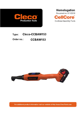 CellCore - Cordless Electric - Right Angle