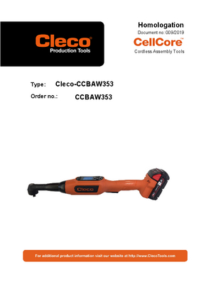 CellCore - Cordless Electric - Right Angle