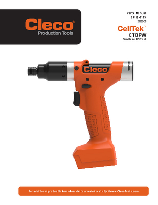 CellTek - Cordless Electric - Right Angle