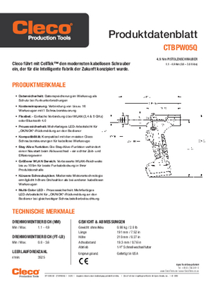 CellTek - Cordless Electric - Right Angle