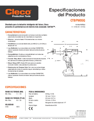 CellTek - Cordless Electric - Right Angle