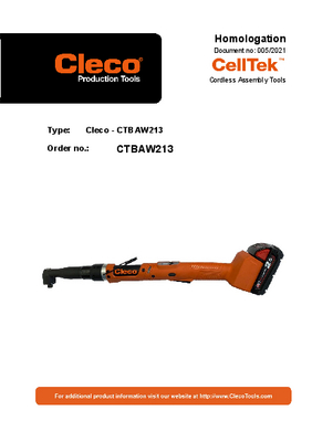 CellTek - Cordless Electric - Right Angle