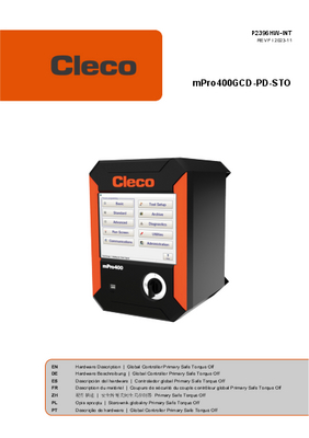 mPro400GCD - Global Controller - Transducer Control - Hybrid