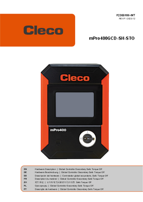 mPro400GCD - Global Controller - Transducer Control - Hybrid