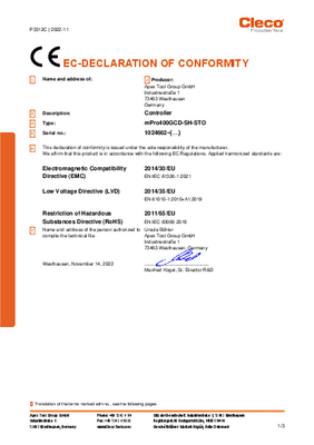 mPro400GCD - Global Controller - Transducer Control - Hybrid