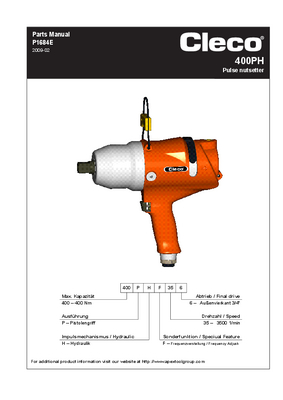 C Series - High Torque 74-295ftlbs / 100-400Nm - Pistol Grip - Non-Shut-off