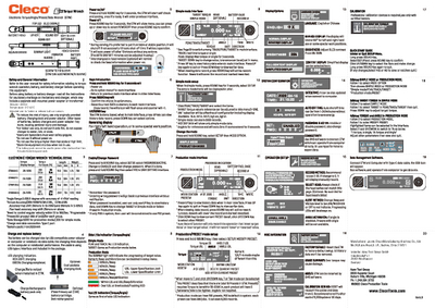 Cleco ETWA Advanced Electronic Torque Wrenches